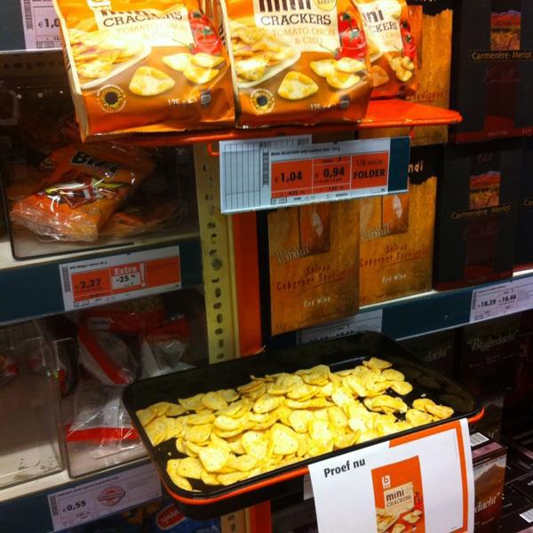 Photo taken at Colruyt by Louise S. on 3/3/2014