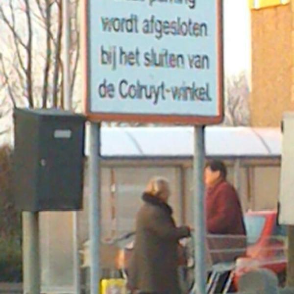 Photo taken at Colruyt by Sven G. on 2/20/2013