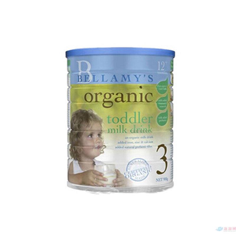 Bellamys 贝拉米有机奶粉3段 900g Bellamys 贝拉米有机奶粉3段 900g