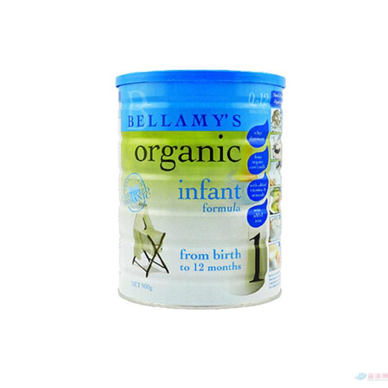 Bellamys 贝拉米有机奶粉1段 900g Bellamys 贝拉米有机奶粉1段 900g