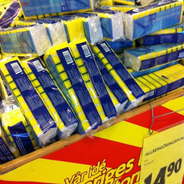 Photo taken at ICA Maxi Uppsala by Martin G. on 2/3/2013