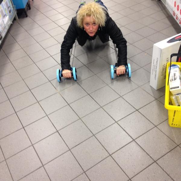 Photo taken at Netto by Mona B. on 1/10/2014