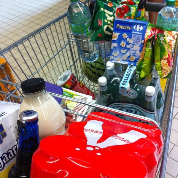 Photo taken at Carrefour by Emma B. on 7/13/2013