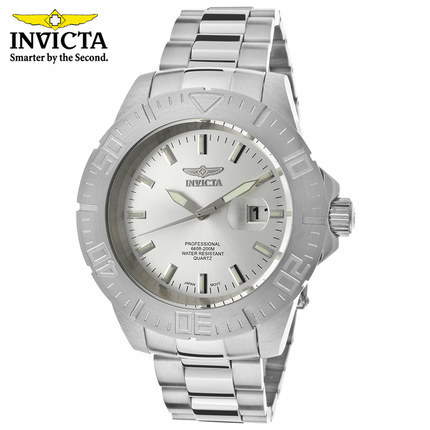 INVICTA 男士高端商务石英手表 日历 不锈钢带 14048