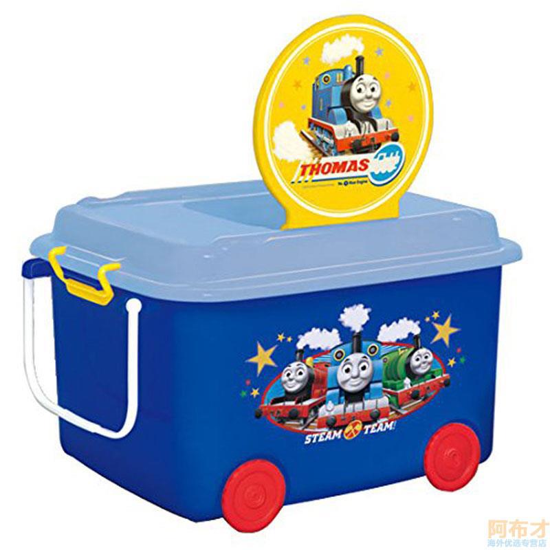 日本进口宝宝玩具收纳箱-锦化成 玩具收纳箱 托马斯图案