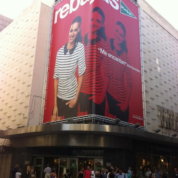 Photo taken at El Corte Inglés by R S. on 8/20/2012