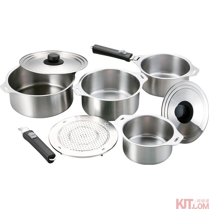 可叠加式蒸锅 4件锅组合装 EM-8283 可叠加式蒸锅 4件锅组合装 EM-8283