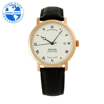EPOS/ 爱宝时 正品男士手表 自动机械腕表3387.152.24.28.15