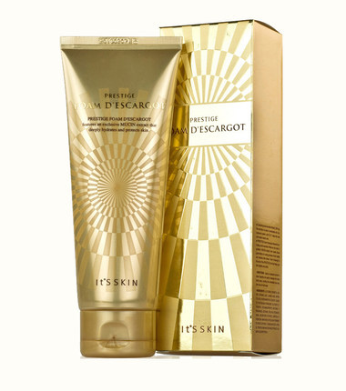 韩国进口it's skin/伊思晶钻蜗牛洗面奶150ml 洁面乳祛痘补水保湿