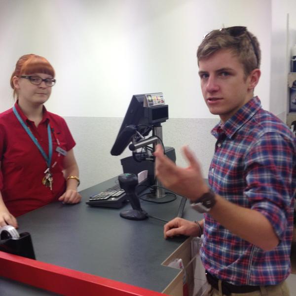 Photo taken at Target by Tom G. on 4/26/2013-澳大利亚阿德莱德普尔特尼街 Photo taken at Target by Tom G. on 4/26/2013