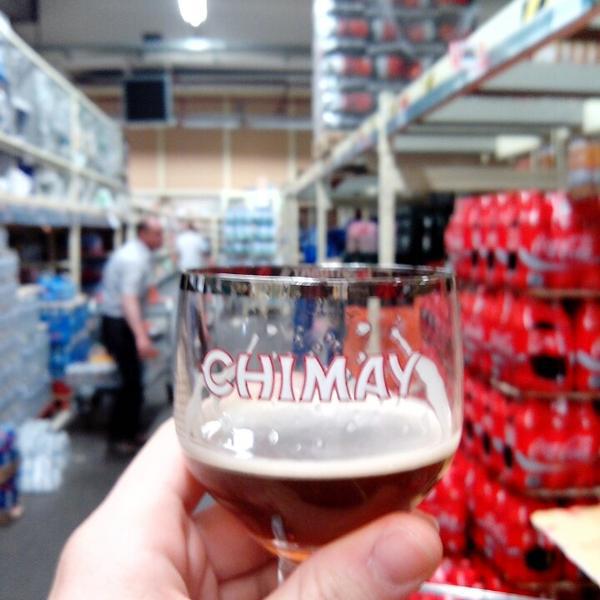 Photo taken at Colruyt by Thibault C. on 6/8/2013