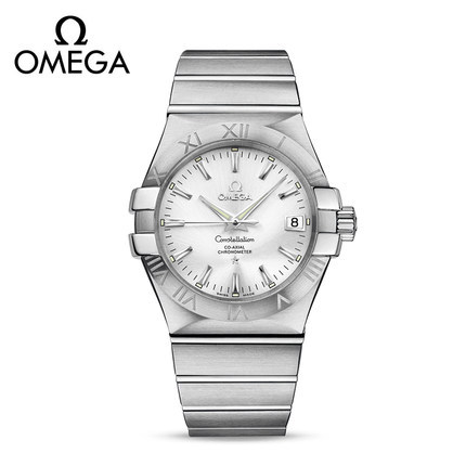 欧米茄 手表 星座男表 机械表123.10.35.20.02.001全球联保