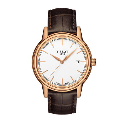 【香港直邮】TISSOT天梭卡森石英T085.410.36.011.00皮带男表