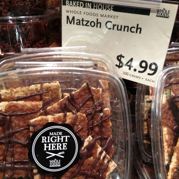 Photo taken at Whole Foods Market by adrienne g. on 3/29/2013-加拿大多伦多大道路87 Photo taken at Whole Foods Market by adrienne g. on 3/29/2013