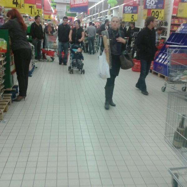 Photo taken at Carrefour by Krystouff G. on 10/20/2012
