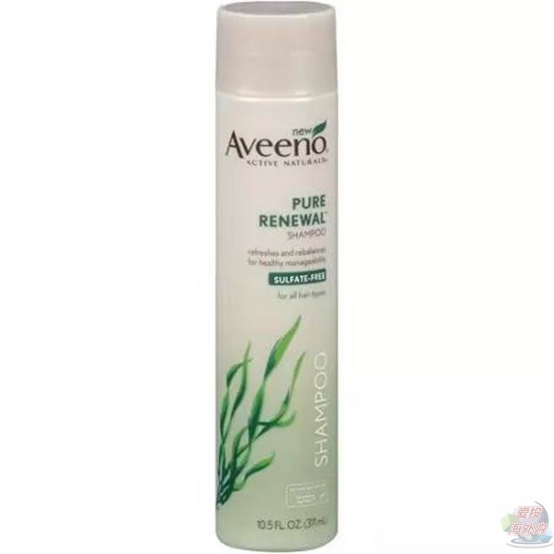 美国进口保湿洗发水-Aveeno艾维诺 天然活性海藻保湿洗发水
