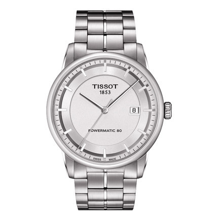 全球联保 瑞士天梭 Luxury系列 自动机械男表T086.407.11.031.00