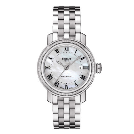 新品 全球联保天梭手表宝环系列 T097.007.11.113.00 机械女表