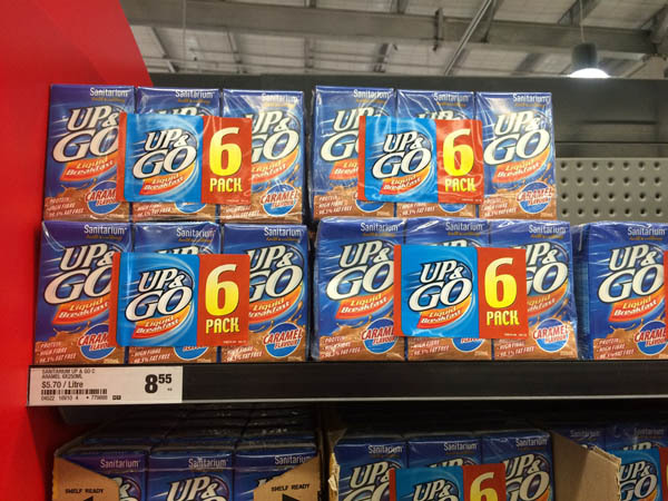 澳大利亚进口焦糖饮料-Sanitaria up&go焦糖饮料6*250ml