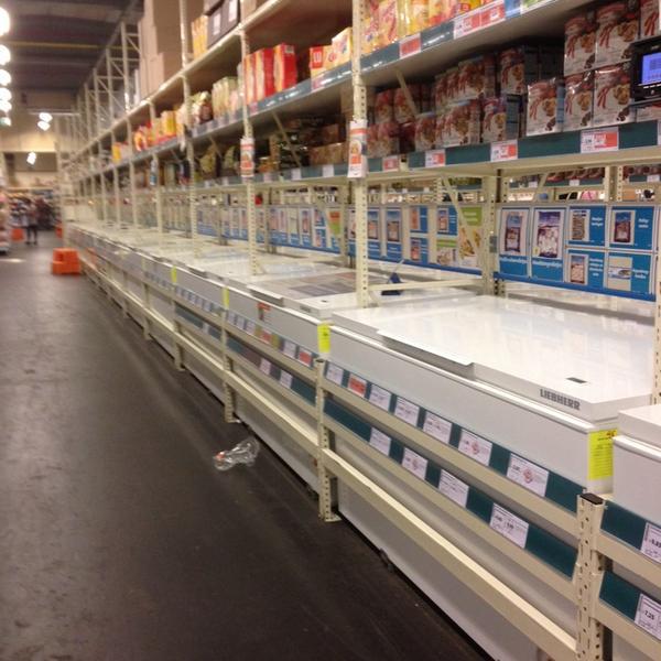 Photo taken at Colruyt by Donna K. on 9/24/2013