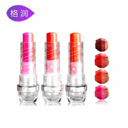 格润海外 VDL渐变三色口红唇彩3.5g 三重色调咬唇妆唇膏 尹恩惠荐