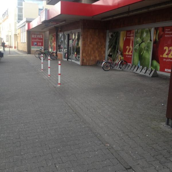 Photo taken at REWE by Jasmin W. on 12/1/2012