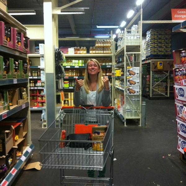 Photo taken at Colruyt by Olivia D. on 7/3/2013