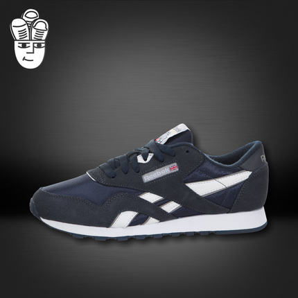 Reebok Classic Nylon 锐步女子时尚慢跑鞋 运动休闲鞋 豹纹元素