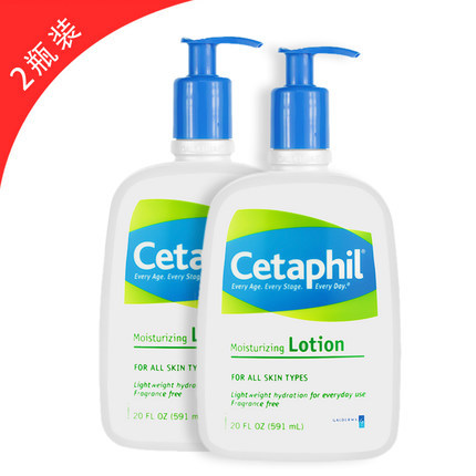 加拿大Cetaphil 丝塔芙 舒特肤保湿润肤乳液591ml  2瓶组合特惠装