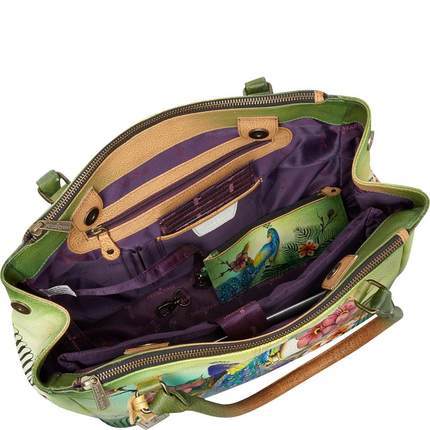 美国直邮 Anuschka CT39-289287 女包水彩画图案杀手包单肩包 美国直邮 Anuschka CT39-289287 女包水彩画图案杀手包单肩包