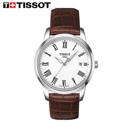 Tissot/天梭 CLASSIC系列男士手表日历石英表T033.410.16.013.01