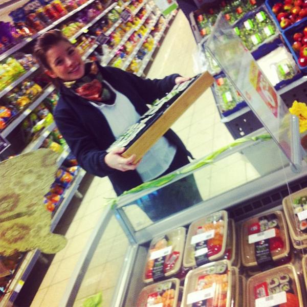 Photo taken at Proxy Delhaize by jean-marc w. on 4/6/2013