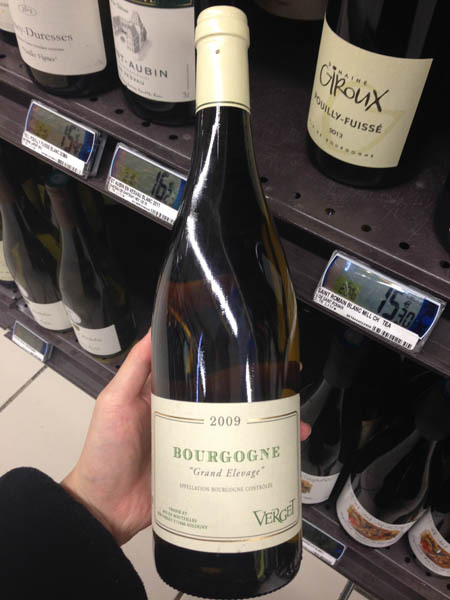 verget勃艮第红酒