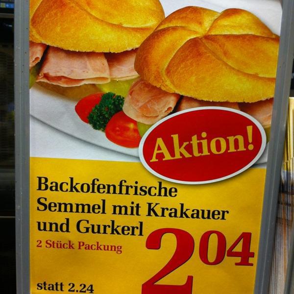 Photo taken at BILLA by Patrick S. on 12/27/2011