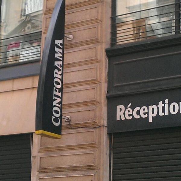 Photo taken at Conforama by Mashav S. on 9/11/2011