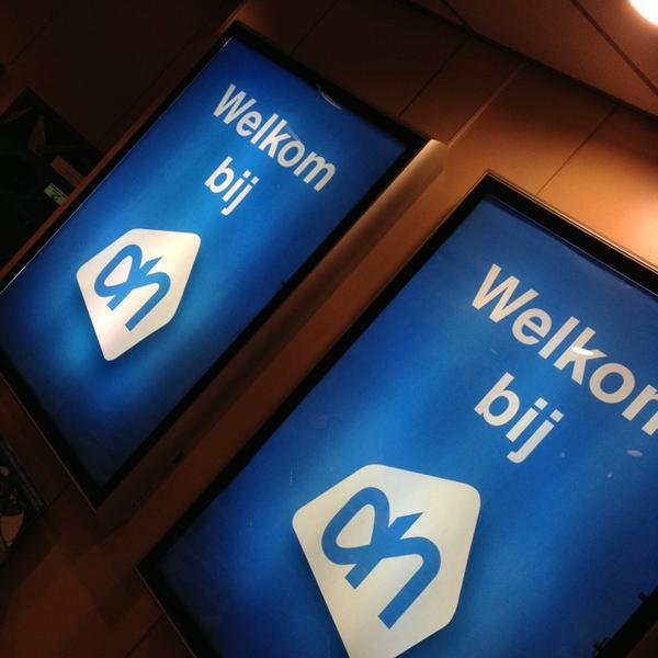Photo taken at Albert Heijn by Ludo R. on 1/12/2013