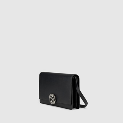 正品Gucci/古奇2015新款女士镶钻联锁G单肩包 371505AP0IN8176 正品Gucci/古奇2015新款女士镶钻联锁G单肩包 371505AP0IN8176