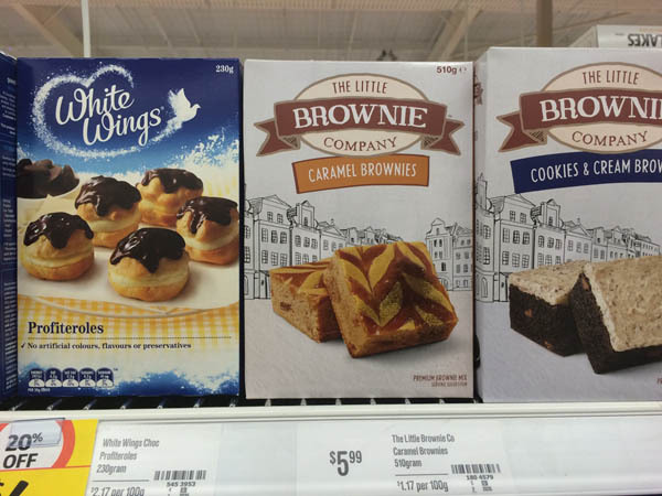 澳大利亚进口焦糖布朗尼-brownie焦糖布朗尼巧克力蛋糕510g