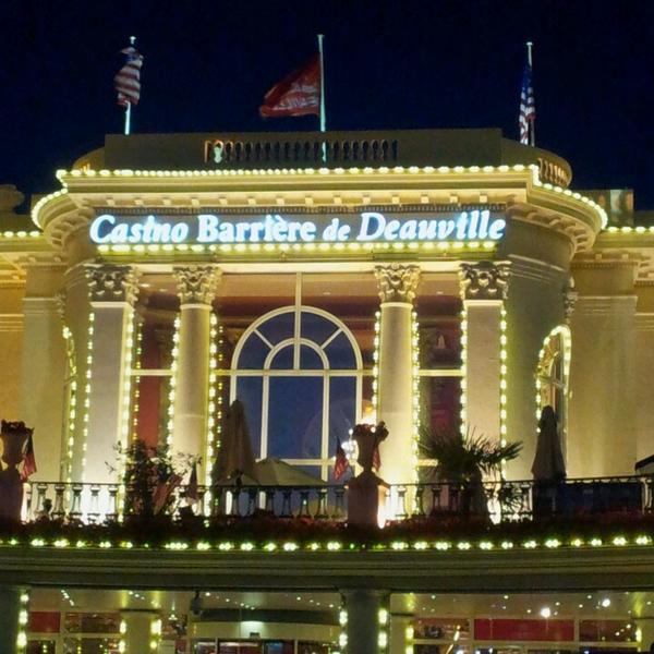 Photo taken at Casino Barrière de Deauville by Diana J. on 9/6/2013