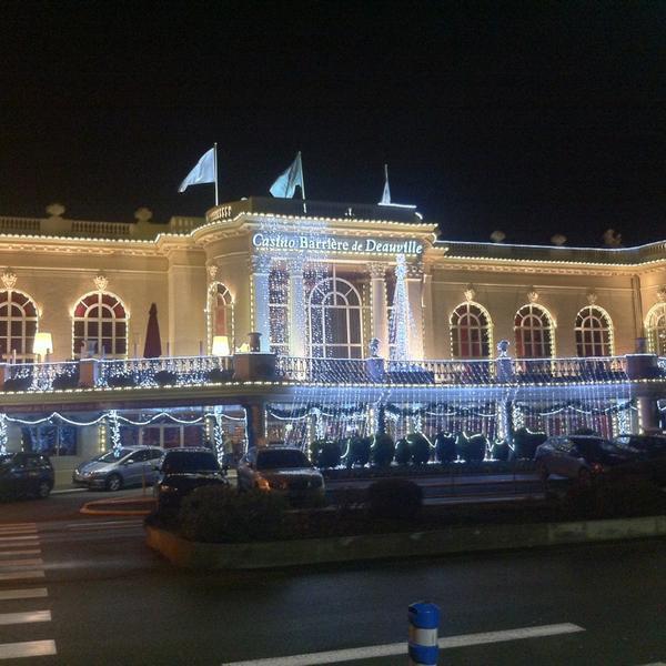 Photo taken at Casino Barrière de Deauville by Flore P. on 12/22/2012