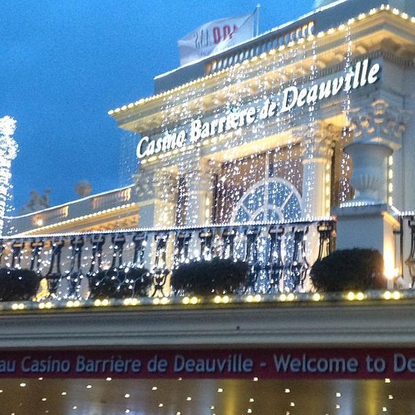 Photo taken at Casino Barrière de Deauville by Martial G. on 12/31/2012