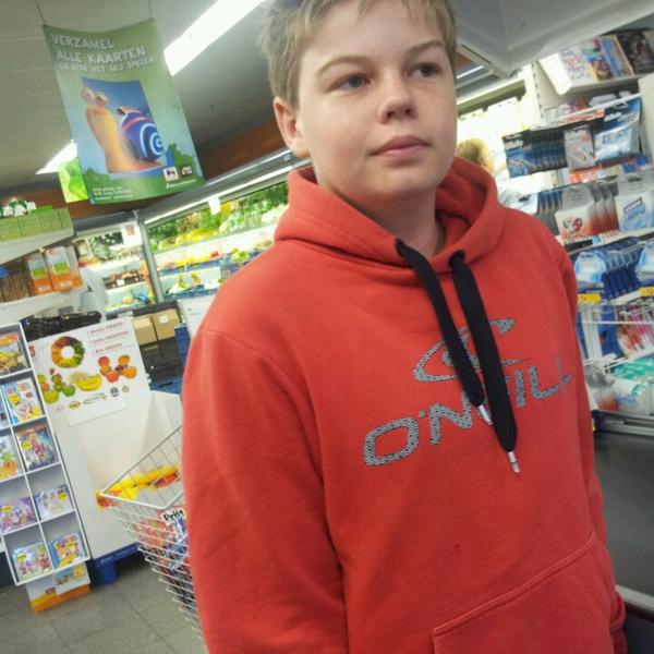 Photo taken at Proxy Delhaize by Hadewych B. on 9/5/2013