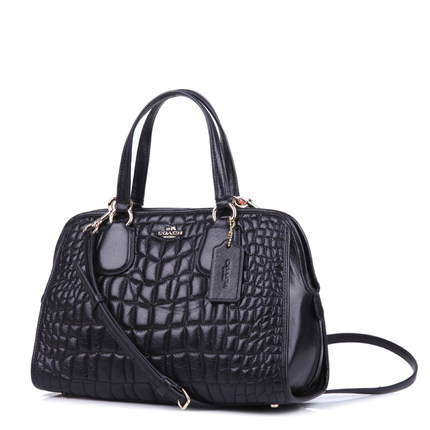 COACH/蔻驰秋冬新款鳄鱼纹贝壳包小号单肩手提女包 36362 COACH/蔻驰秋冬新款鳄鱼纹贝壳包小号单肩手提女包 36362