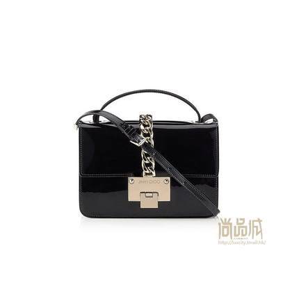 正品jimmy choo周仰杰2016新款女包时尚金属链搭扣单肩包REBELPKI 正品jimmy choo周仰杰2016新款女包时尚金属链搭扣单肩包REBELPKI