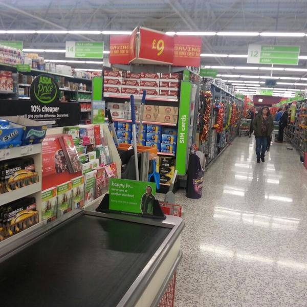 Photo taken at Asda by Nick on 10/25/2013-英国布里斯托尔东街 Photo taken at Asda by Nick on 10/25/2013