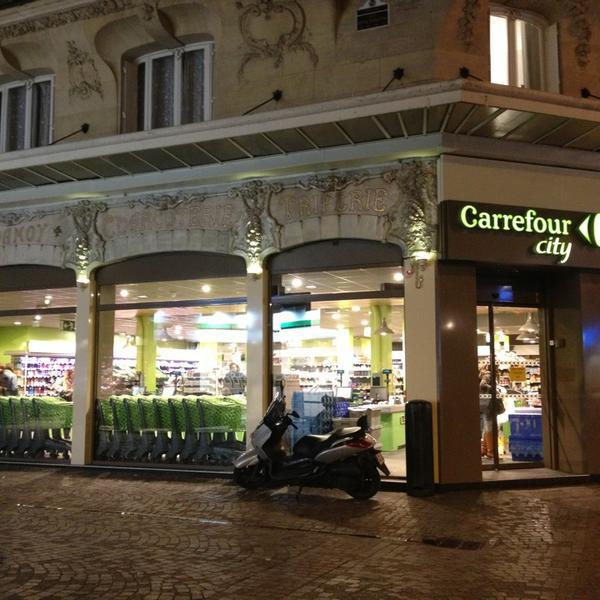 Photo taken at Carrefour by Raphael V. on 2/26/2013