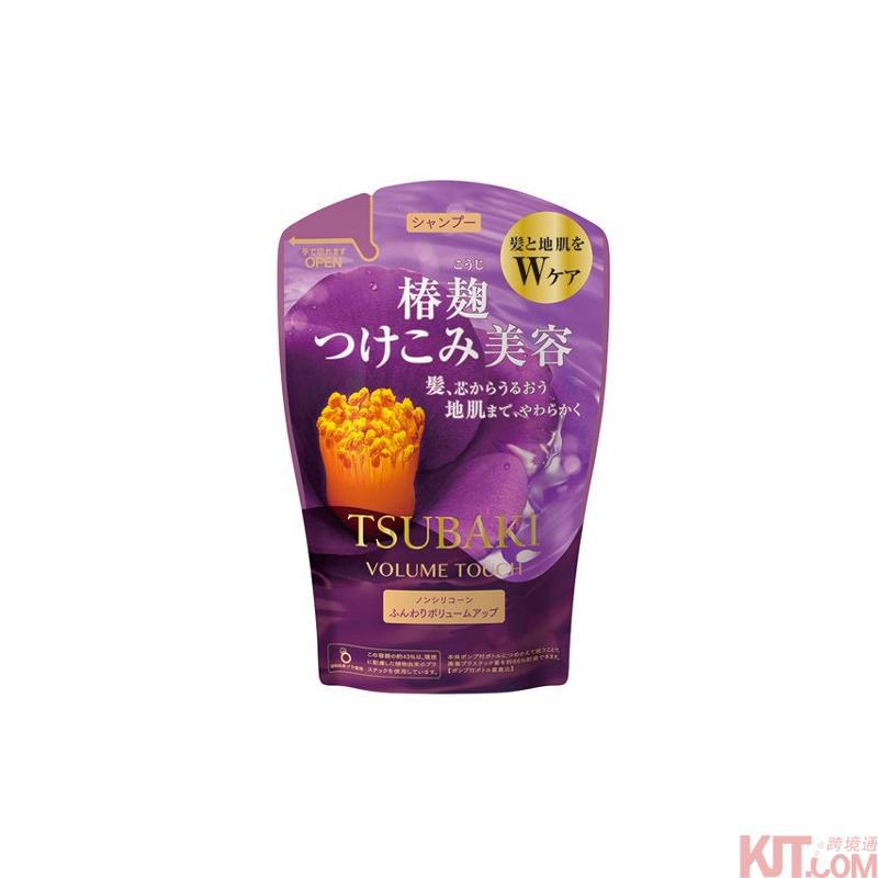 日本进口卷发型洗发水-资生堂 卷触摸洗发水 补充装 380ml