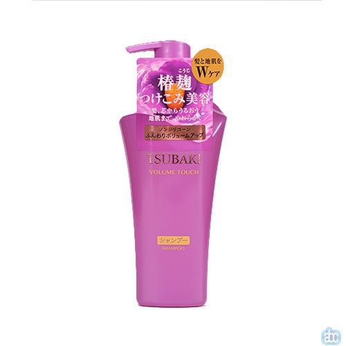 日本进口卷发洗发水-资生堂洗发水 卷曲触摸洗发水 适合中性发质(紫椿)