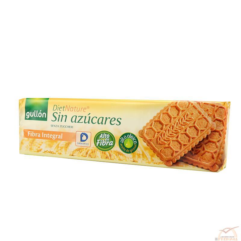 西班牙进口无糖高纤饼-Gullon 无糖高纤饼 170g