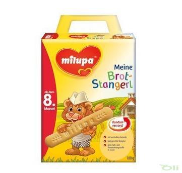 德国美乐宝Milupa全麦婴幼儿面包磨牙饼干8个月以上
